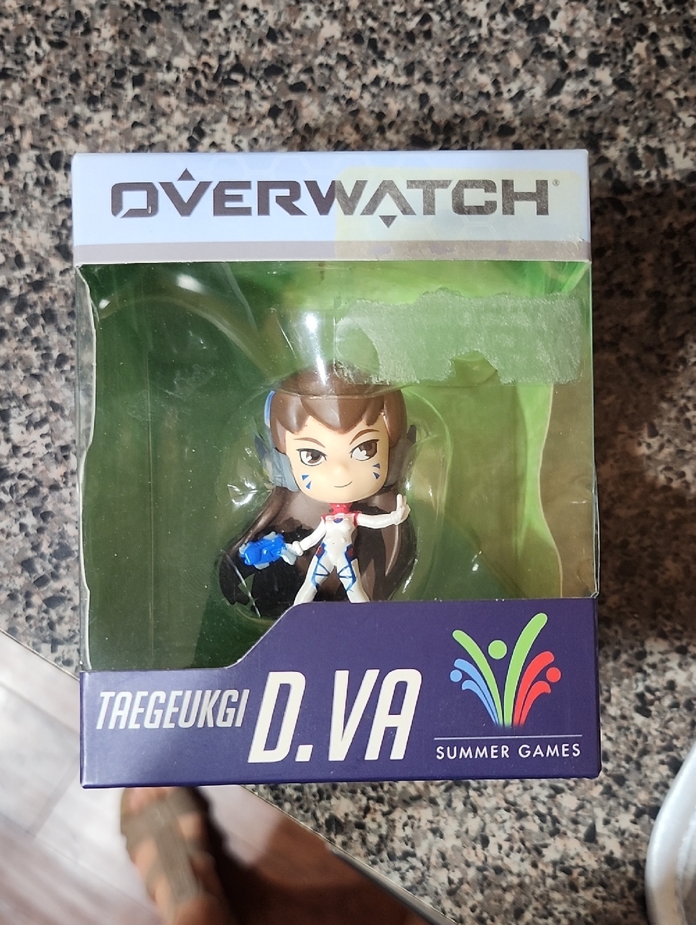 Overwatch D.Va Taegukgi Summer Games Vinyl Figure - White & Blue